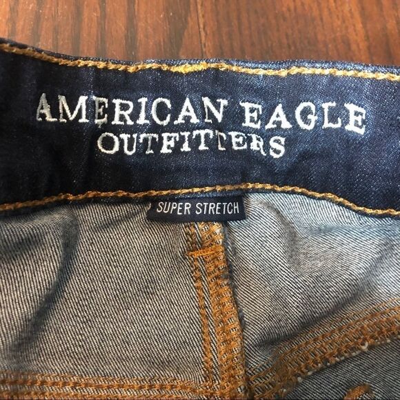 𝅺American  Eagle Hi Rise Shortie Shorts Size 2 - Picture 7 of 9